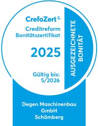CeroZert-Bonitaetszertifikat 2025
