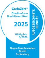 CeroZert-Bonitaetszertifikat 2025